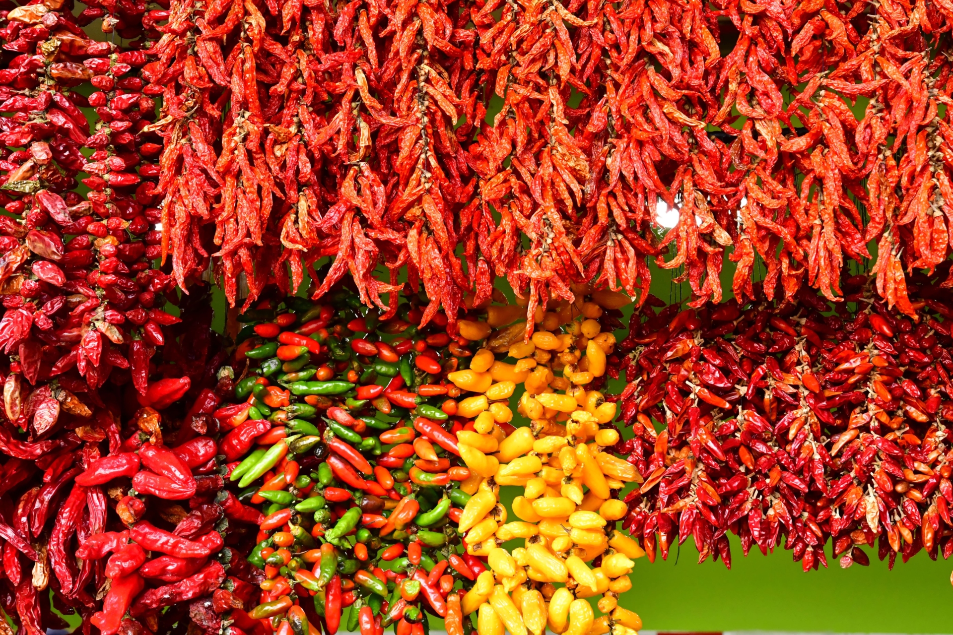 Piments du marché de Funchal