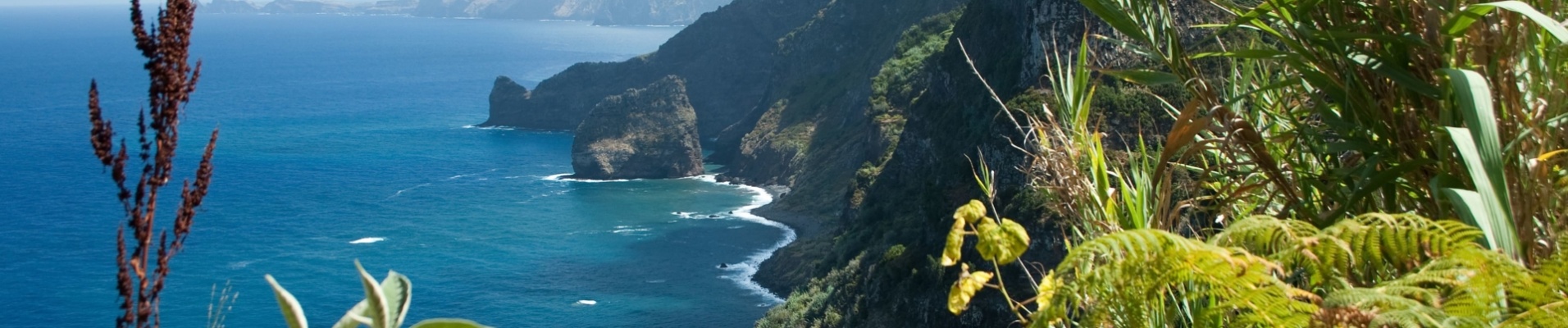 Paysage de la côte nord de Madère