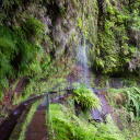 Randonnée le long d'une levada