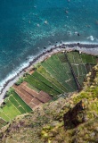 Vue depuis le Cabo Girão à Madère